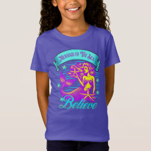 Zeemeermin van het Zee gelooft T-shirt