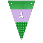 Zeemeermin Verjaardag bunting banner (Derde vlag)