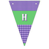 Zeemeermin Verjaardag bunting banner (Tweede vlag)