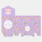 Zeemeermin Verjaardag Favoriete Boxen Bedankdoosjes (Ongevouwen)