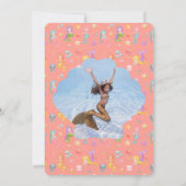 Zeemeermin Verjaardag Foto Bedankt Kaart (Achterkant)