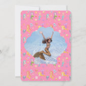 Zeemeermin Verjaardag Foto Bedankt Kaart (Achterkant)