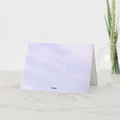 Zeemeermin Verjaardagsfeest Onder het Zee de Dank  Bedankkaart (Achterkant)