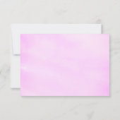 Zeemeermin Verjaardagsfeest Onder het Zee de Dank  Bedankkaart (Achterkant)