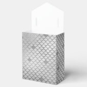 Zeemeermin verjaardagsfeestje gepersonaliseerd zil bedankdoosjes (Geopend)