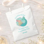 Zeemeermin verjaardagsfeestje gunsttassen bedankzakje (Geknipt)