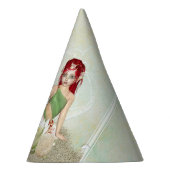 Zeemeermin verjaardagsfeestje meisje Pet Feesthoedjes (Rechts)