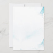 Zeemeermin verjaardagsfeestje onder het Zee Kaart (Achterkant)