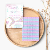 Zeemeermin Verjaardagspool Feest Onder het Zee Kaart