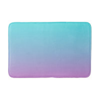 Zeemeermin verloopgradiënt paars roze aqua ombre