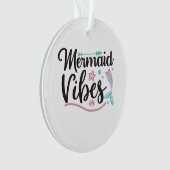 Zeemeermin Vibes Ornament (voorkant)