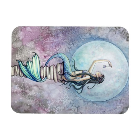 Zeemeermin Vinyl Magneet (Horizontaal)