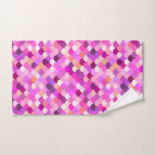 Zeemeermin, Violet, Amethyst en koraal Bad Handdoek (Handdoek)