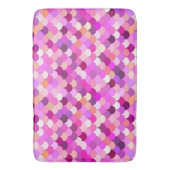 Zeemeermin, Violet, Amethyst en koraal Badmat (Voorkant Verticaal)