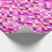 Zeemeermin, Violet, Amethyst en koraal Cadeaupapier (Hoek)
