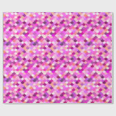 Zeemeermin, Violet, Amethyst en koraal Cadeaupapier (Vlak)