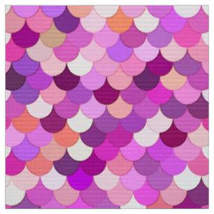Zeemeermin, Violet, Amethyst en koraal Stof