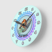 Zeemeermin vis lokken klok (Hoek)