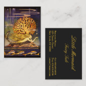  zeemeermin visitekaartje (Voorkant / Achterkant)