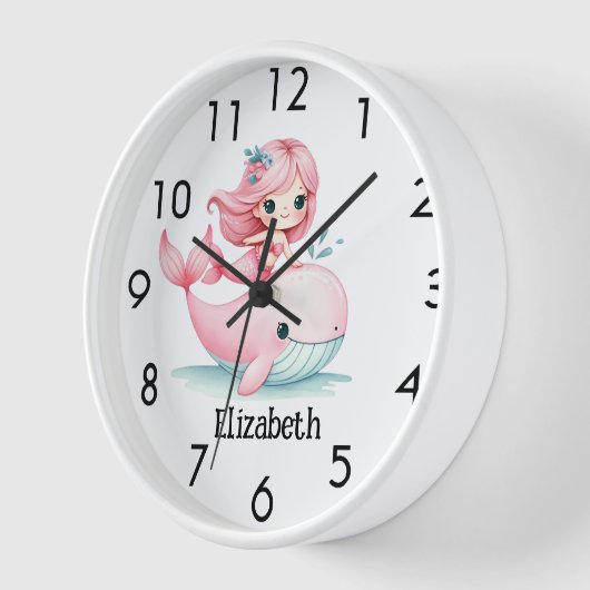 Zeemeermin walvis roze meisje naam (Hoek)