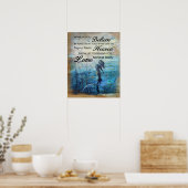 Zeemeermin wanneer je denkt aan herinneringscadeau poster (Keuken)