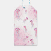 Zeemeermin Waterverf Birthday onder Zee Cadeaulabel (Achterkant)