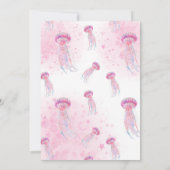 Zeemeermin Waterverf Birthday onder Zee Kaart (Achterkant)