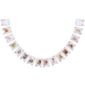 Zeemeermin Waterverf Birthday onder Zee Vlaggetjes (Alle)