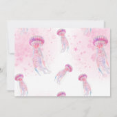 Zeemeermin Waterverf Foto Verjaardag Onder het Zee Kaart (Achterkant)