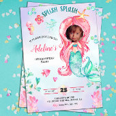 Zeemeermin Waterverf Voeg je foto toe Verjaardag S Kaart