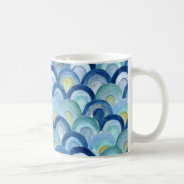 Zeemeermin Weegschalen en Zee Glass Waves Mok