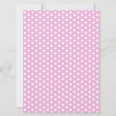 Zeemeermin Wijsheid Baby Shower.  Roze Onder de Ze Kaart (Achterkant)