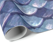 Zeemeermin Zee Blauwe Schalen Cadeaupapier (Rol Hoek)