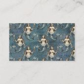  Zeemeermin Zee creëert oceaanblauwe kleur Visitekaartje (Voorkant)