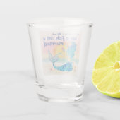 Zeemeermin Zee | Drink Als Een Vis Strand Zonsonde Shot Glas (Achterkant)