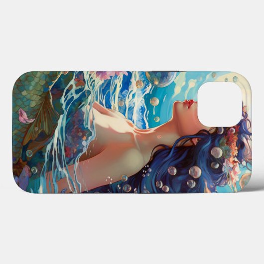 Zeemeermin Zee Godin Fantasy Art Case-Mate iPhone Case (Achterkant (horizontaal))