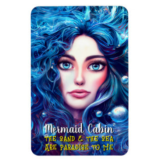 Zeemeermin Zee Godin Nymph Siren Cruise Room Door Magneet