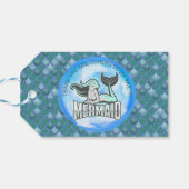 Zeemeermin Zee Groen Cadeaulabel (Achterkant Horizontaal)