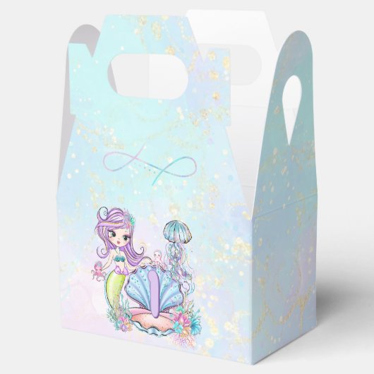 Zeemeermin Zee leven | Verjaardagsfeest met aangep Bedankdoosjes (Geopend)