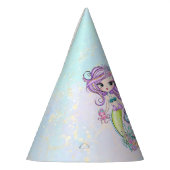 Zeemeermin Zee leven | Verjaardagsfeest met aangep Feesthoedjes (Links)