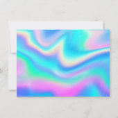 Zeemeermin Zee leven | Verjaardagsfeest met aangep Kaart (Achterkant)