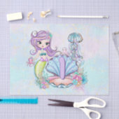 Zeemeermin Zee leven | Verjaardagsfeest met aangep Tissuepapier (Craft)