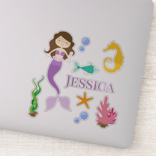 Zeemeermin Zee Pack Sticker (Detail)