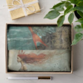 ZEEMEERMIN ZEEGODIN DECOUPAGE VELLIJN PAPER TISSUEPAPIER (Geschenk)