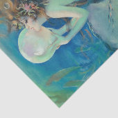 Zeemeermin/Zeemeermin  Antiek ontkoppeling Tissuepapier (Detail)