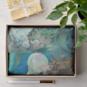 Zeemeermin/Zeemeermin  Antiek ontkoppeling Tissuepapier (Geschenk)