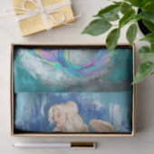 Zeemeermin/Zeemeermin  Antiek ontkoppeling Tissuepapier (Geschenk)