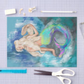 Zeemeermin/Zeemeermin  Antiek ontkoppeling Tissuepapier (Craft)