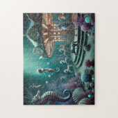 Zeemeermin Zeepaarden Carnaval van de Getijden Kor Legpuzzel (Verticaal)