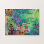 Zeemeermin, zeepaardje en octopus legpuzzel (Horizontaal)